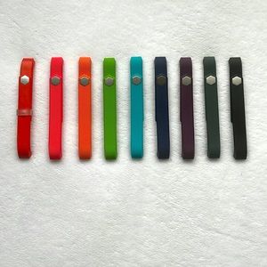 Nine piece rainbow Fitbit bands